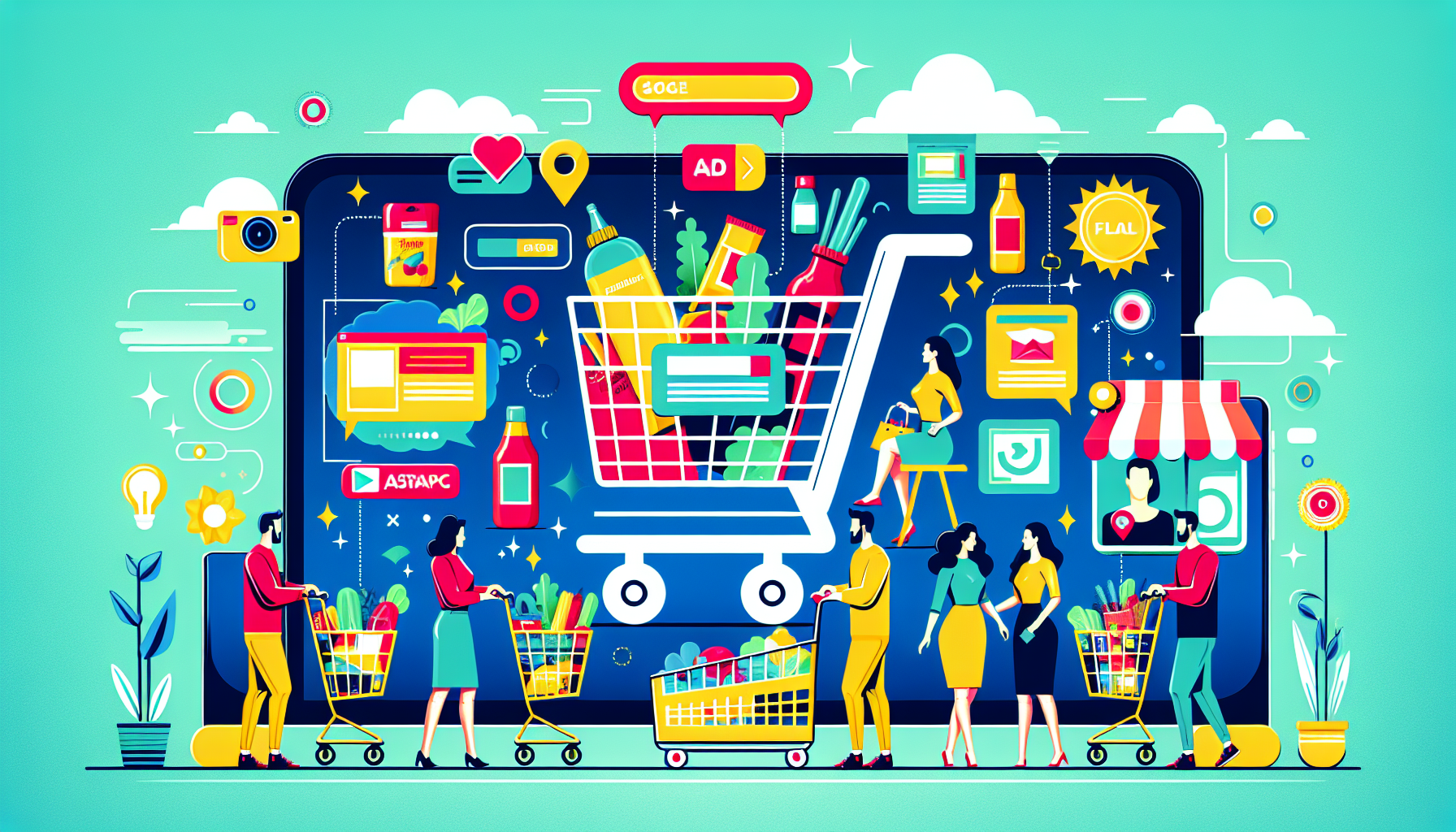 “Instacart’s Smart Carts Revolutionize In-Store Advertising”