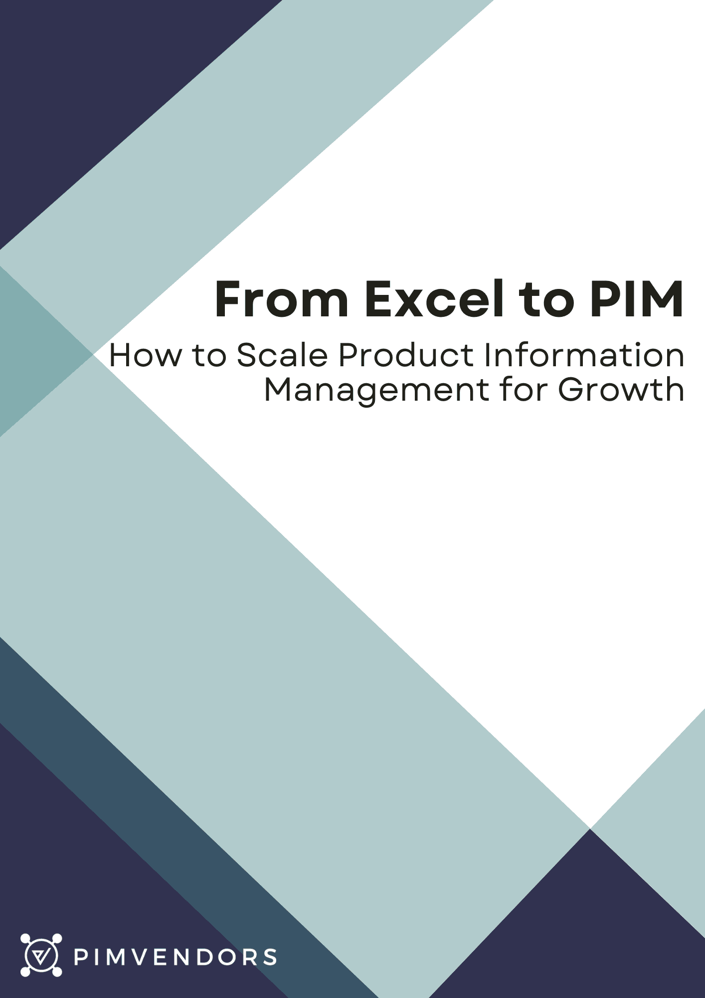 From Excel to PIM