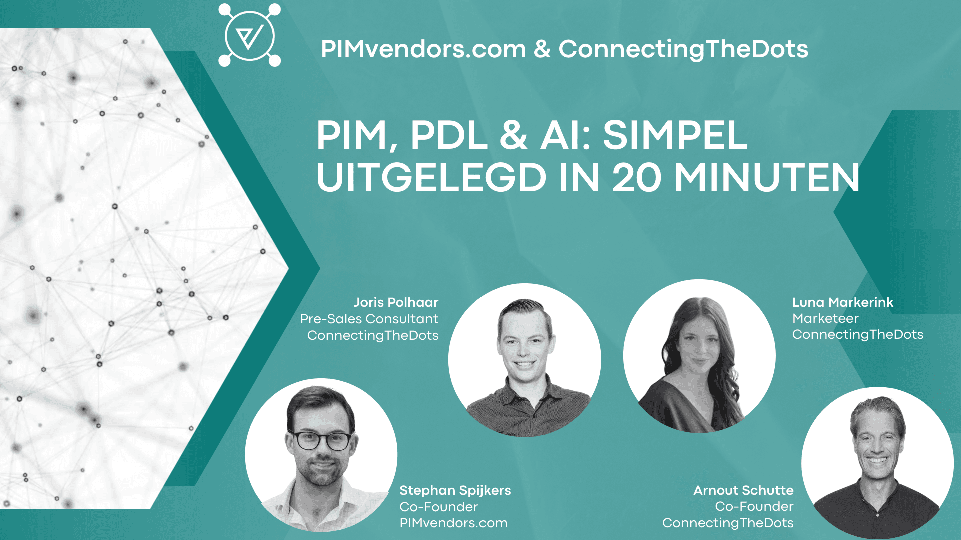 De Toekomst van Product Informatie Management met AI – PIM, PDL & AI: simpel uitgelegd in 20 minuten